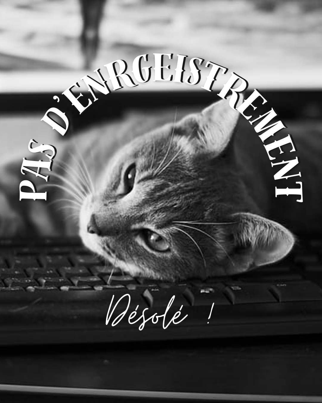 Pas denrgeistrement